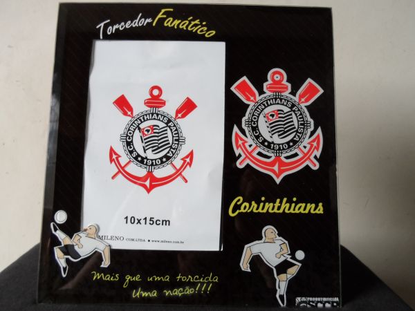 Porta Retrato Corinthians Vidro